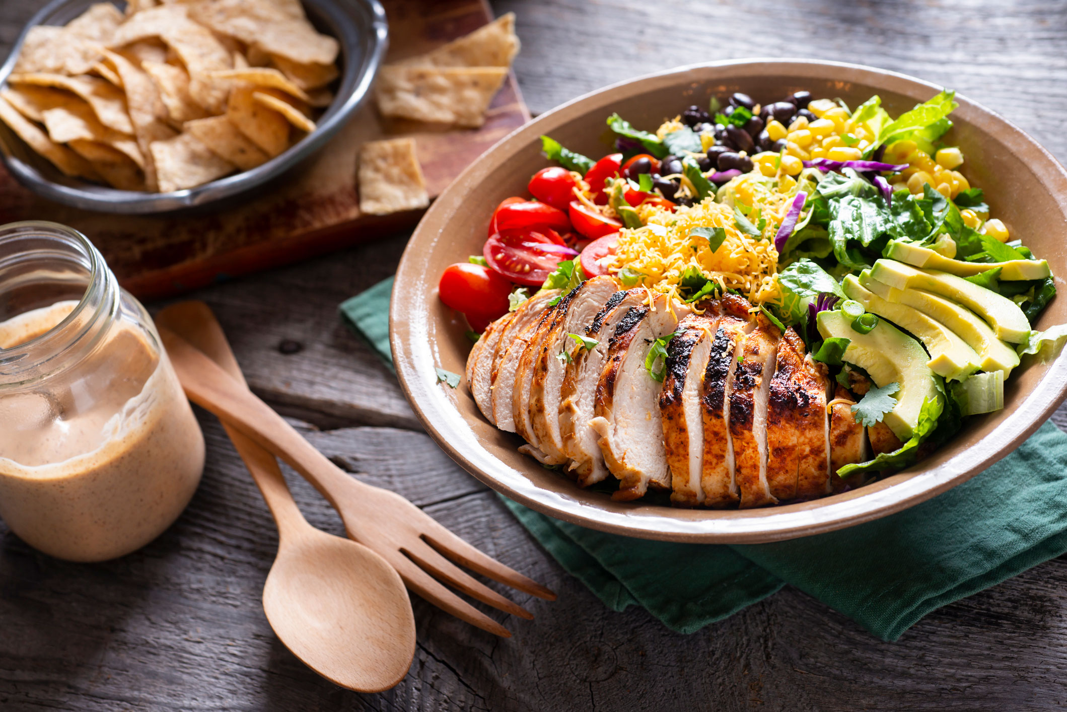 Chicken-Protien Southwest Chicken Protein Bowl